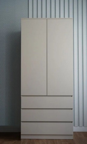 МОРИ МШ 900.2 Шкаф с 2-мя дв. и 3-мя ящ. ВЫСОКИЙ (Сатин) в Ишиме - ishim.mebel24.online | фото