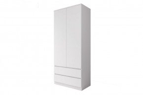 МОРИ МШ 900.2 Шкаф с 2мя дв и 2мя ящ. (белый) в Ишиме - ishim.mebel24.online | фото 1