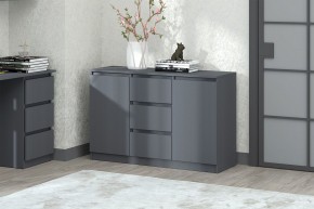 МС "Хилтон" Комод №4 1200 (графит) в Ишиме - ishim.mebel24.online | фото