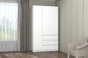 МС "Хилтон" Шкаф №2 1200 (Белый текстурный) в Ишиме - ishim.mebel24.online | фото
