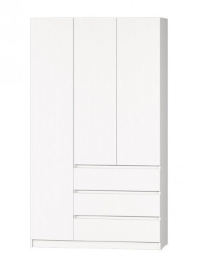 МС "Хилтон" Шкаф №2 1200 (Белый текстурный) в Ишиме - ishim.mebel24.online | фото 2