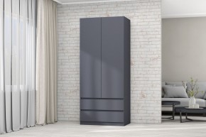 МС "Хилтон" Шкаф №3 900 (Графит) в Ишиме - ishim.mebel24.online | фото