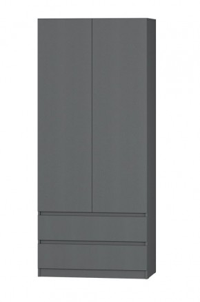 МС "Хилтон" Шкаф №3 900 (Графит) в Ишиме - ishim.mebel24.online | фото 2