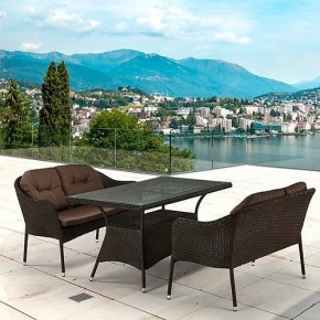 Набор уличный T198A/S54A-W53 Brown в Ишиме - ishim.mebel24.online | фото 2