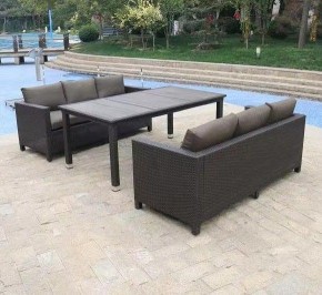Набор уличный T347/S65A-W53 Brown в Ишиме - ishim.mebel24.online | фото 2