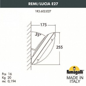 Накладной светильник Fumagalli Lucia 1R3.602.000.LYE27 в Ишиме - ishim.mebel24.online | фото 2