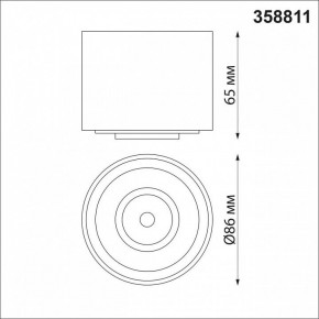 Накладной светильник Novotech Gesso 358811 в Ишиме - ishim.mebel24.online | фото 7
