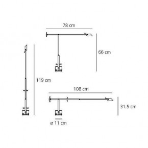 Настольная лампа офисная Artemide  A009210 в Ишиме - ishim.mebel24.online | фото 7