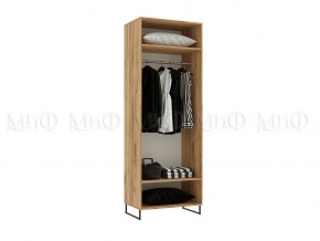 НЭНСИ LOFT Шкаф 2-х ств. 800 (Дуб крафт белый) в Ишиме - ishim.mebel24.online | фото 2