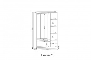 НИКОЛЬ 23 шкаф 3-х створчатый в Ишиме - ishim.mebel24.online | фото 2