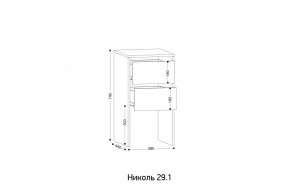 НИКОЛЬ 25 Шкаф 5-ти створчатый в Ишиме - ishim.mebel24.online | фото 7