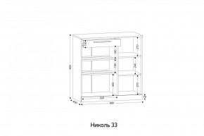НИКОЛЬ 33 Тумба для обуви в Ишиме - ishim.mebel24.online | фото 2