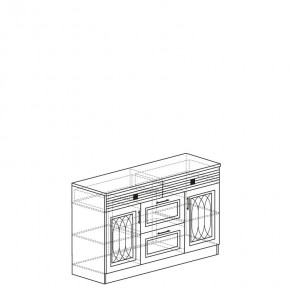 ОРЛЕАН Гостиная (модульная) серый в Ишиме - ishim.mebel24.online | фото 9