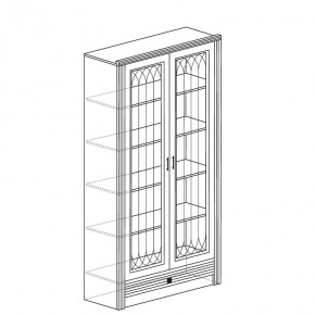 ОРЛЕАН Гостиная (модульная) ясень белый в Ишиме - ishim.mebel24.online | фото 3