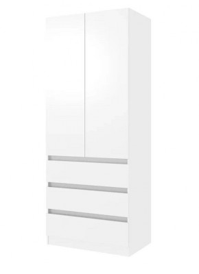 ПАРУС Шкаф 2-х ств. 800 (белый) в Ишиме - ishim.mebel24.online | фото