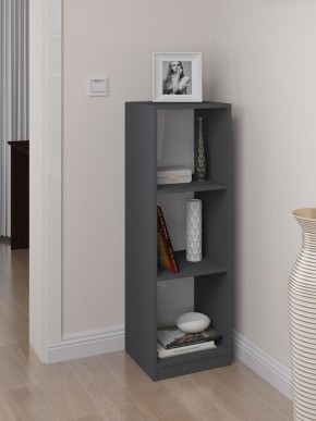 Пенал открытый мини Дублин (Графит) в Ишиме - ishim.mebel24.online | фото 2