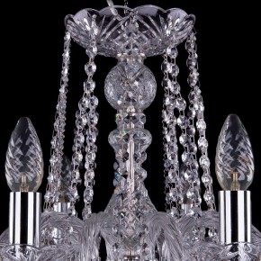 Подвесная люстра Bohemia Ivele Crystal 1402 1402/10/240/Ni/Balls в Ишиме - ishim.mebel24.online | фото 4