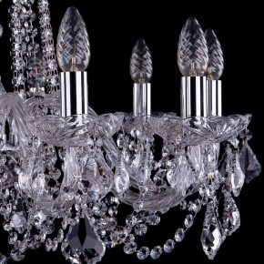 Подвесная люстра Bohemia Ivele Crystal 1402 1402/10/240/Ni/Leafs в Ишиме - ishim.mebel24.online | фото 2