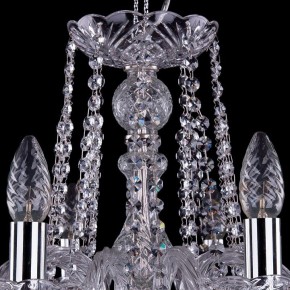 Подвесная люстра Bohemia Ivele Crystal 1402 1402/10/240/Ni/Leafs в Ишиме - ishim.mebel24.online | фото 4