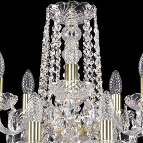 Подвесная люстра Bohemia Ivele Crystal 1402 1402/10+5/195/2d/G в Ишиме - ishim.mebel24.online | фото 4