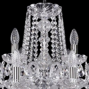 Подвесная люстра Bohemia Ivele Crystal 1402 1402/12+6/300/2d/Ni в Ишиме - ishim.mebel24.online | фото 4