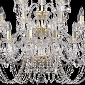 Подвесная люстра Bohemia Ivele Crystal 1402 1402/16+8+4/300/h-123/3d/G в Ишиме - ishim.mebel24.online | фото 3