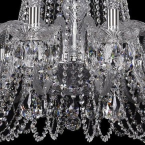 Подвесная люстра Bohemia Ivele Crystal 1402 1402/18/400/Ni в Ишиме - ishim.mebel24.online | фото 3