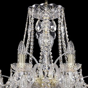 Подвесная люстра Bohemia Ivele Crystal 1411 1411/16+8/360/2d/G в Ишиме - ishim.mebel24.online | фото 4