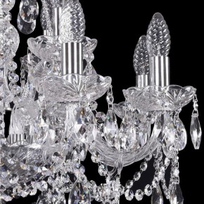 Подвесная люстра Bohemia Ivele Crystal 1411 1411/8+4/195/Ni в Ишиме - ishim.mebel24.online | фото 2