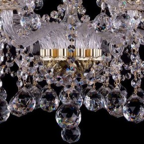 Подвесная люстра Bohemia Ivele Crystal 1413 1413/10+5/300/G/Balls в Ишиме - ishim.mebel24.online | фото 4