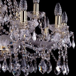 Подвесная люстра Bohemia Ivele Crystal 1413 1413/10+5/300/G/Leafs в Ишиме - ishim.mebel24.online | фото 2