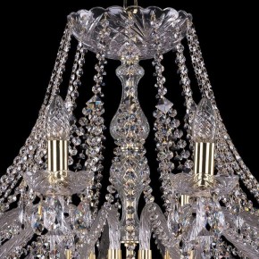 Подвесная люстра Bohemia Ivele Crystal 1413 1413/16/400/G в Ишиме - ishim.mebel24.online | фото 4