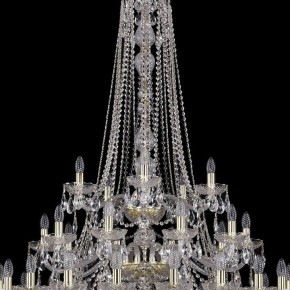 Подвесная люстра Bohemia Ivele Crystal 1413 1413/20+10+5/400/h-158/3d/G в Ишиме - ishim.mebel24.online | фото 5