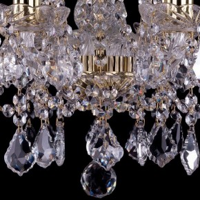 Подвесная люстра Bohemia Ivele Crystal 1413 1413/6/141/G/Leafs в Ишиме - ishim.mebel24.online | фото 3