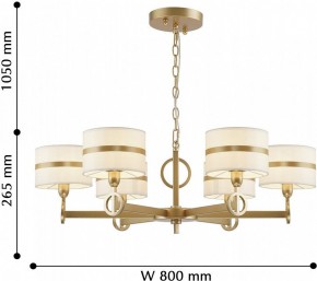Подвесная люстра Favourite Mateo 2634-6P в Ишиме - ishim.mebel24.online | фото 8