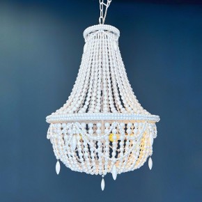 Подвесная люстра Imperiumloft Rh Anselme White Wood Large Chandelier 40.1934-0 в Ишиме - ishim.mebel24.online | фото 3