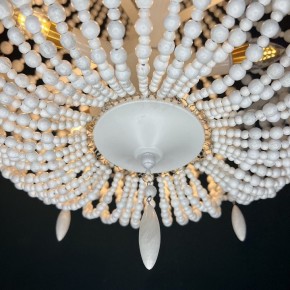 Подвесная люстра Imperiumloft Rh Anselme White Wood Large Chandelier 40.1934-0 в Ишиме - ishim.mebel24.online | фото 9