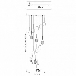 Подвесная люстра Lightstar Acrile 738131 в Ишиме - ishim.mebel24.online | фото 7