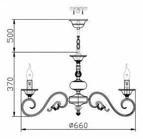 Подвесная люстра Maytoni Perla ARM337-07-R в Ишиме - ishim.mebel24.online | фото 6