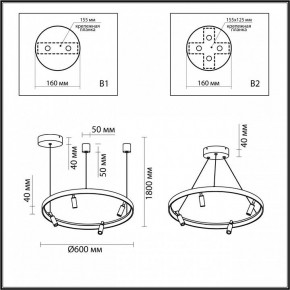 Подвесная люстра Odeon Light Fonda 4317/58L в Ишиме - ishim.mebel24.online | фото 6