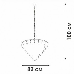 Подвесная люстра Vitaluce V58340 V58340-8/25 в Ишиме - ishim.mebel24.online | фото 3