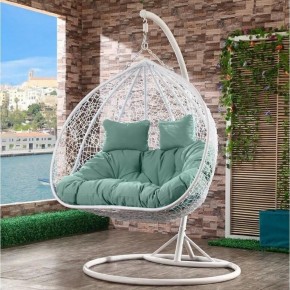 Подвесное кресло AFM-109A White/Green в Ишиме - ishim.mebel24.online | фото