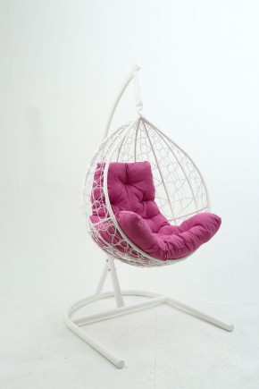 Подвесное кресло Бароло (белый/розовый) в Ишиме - ishim.mebel24.online | фото