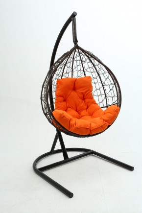 Подвесное кресло Бароло (коричневый/оранжевый) в Ишиме - ishim.mebel24.online | фото