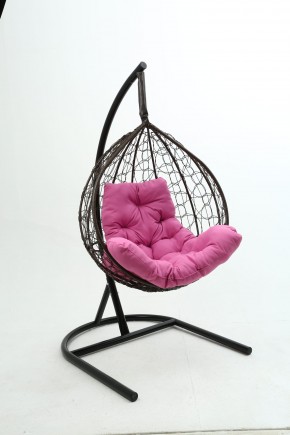 Подвесное кресло Бароло (коричневый/розовый) в Ишиме - ishim.mebel24.online | фото