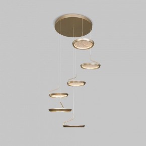 Подвесной светильник Eurosvet Crespella 90034/6 золото в Ишиме - ishim.mebel24.online | фото 3