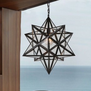 Подвесной светильник Imperiumloft Black Star Clear Glass 101314-26 в Ишиме - ishim.mebel24.online | фото