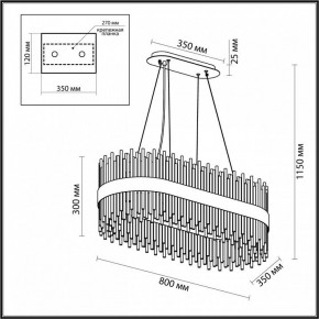 Подвесной светильник Odeon Light Focco 4722/24 в Ишиме - ishim.mebel24.online | фото 5