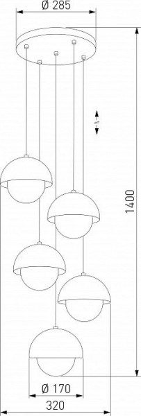 Подвесной светильник TK Lighting Bono 10214 Bono в Ишиме - ishim.mebel24.online | фото 4