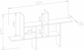 Полка навесная ПК-6 в Ишиме - ishim.mebel24.online | фото 4